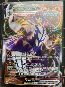 Pokemon TCG Rapid Strike Urshifu VMAX Holo Card 88/163 Battle Styles Ultra - Image 1