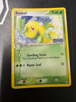 Pokemon Bayleef EX Unseen Forces Stamped Reverse Ultra Rare Holo Card - Image 1