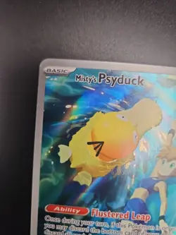 Misty's Psyduck Full Art 193/182 SV10: Destined Rivals Pokemon Card NM - Image 5