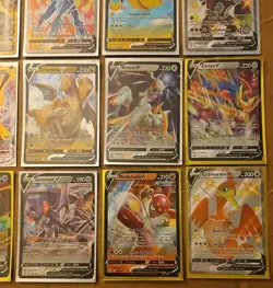 (15) Pokemon Full Art Card LOT Arceus Mewtwo V Star Jolteon Vmax Dialga Articuno - Image 5