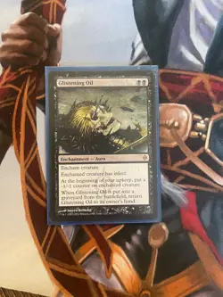 Glistening Oil from New Phyrexia Set of Magic: the Gathering MtG Single - Image 1