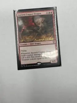 Ancient Copper Dragon M Commander Legends: Battle for Baldur's Gate 161 NM - Image 1