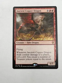 Ancient Copper Dragon M Commander Legends: Battle for Baldur's Gate 161 NM - Image 2