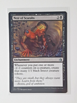 X1 Nest of Scarabs - MTG Amonkhet - NM Non Foil - Image 1