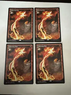 Magic the Gathering Lightning Bolt 1/6 (MagicFest 2019) x4 - Image 1
