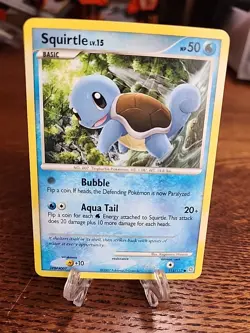 Squirtle 112/132 Secret Wonders Regular MP 2007 Pokemon TCG - Image 1
