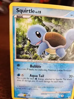 Squirtle 112/132 Secret Wonders Regular MP 2007 Pokemon TCG - Image 2