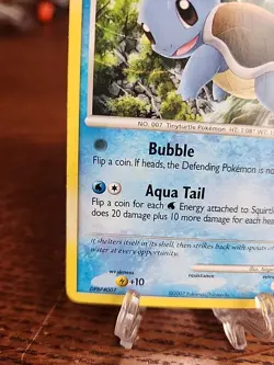 Squirtle 112/132 Secret Wonders Regular MP 2007 Pokemon TCG - Image 4