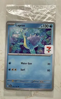 Pokemon Seven Eleven Promo Lapras 711 7-11 7/11 Exclusive Sealed - Image 1