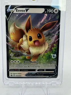 Eevee V SWSH065 - Pokemon TCG - Black Star Promo - Image 1