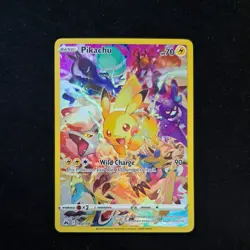 Pikachu 160/159 Pokemon TCG Crown Zenith Holo Full Art Secret rare - Image 1