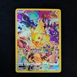 Pikachu 160/159 Pokemon TCG Crown Zenith Holo Full Art Secret rare - Image 2