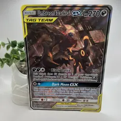 Umbreon & Darkrai GX SM241 Pokemon Sun & Moon Tag Team Promo Alt Art 2020 JUMBO - Image 1