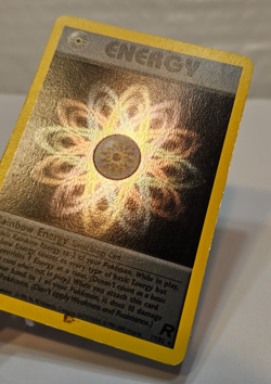 Rainbow Energy 17/82 Holo Rare Unlimited Team Rocket Pokemon 1256 - Image 3