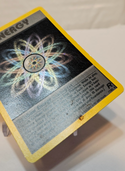 Rainbow Energy 17/82 Holo Rare Unlimited Team Rocket Pokemon 1256 - Image 5