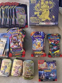 Pokemon TCG Mixed Lot of Sealed Binders and Singles - Image 1