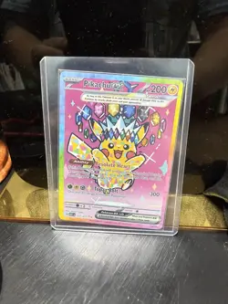 Pokemon TCG Pikachu ex 277/217 Ascended Heroes Special Illustration Rare NM - Image 1