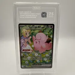 Lillie's Clefairy EX 184/159 Journey Together SIR TAG Graded 7.5 NM Pokemon - Image 1