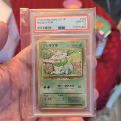 Pokemon Japanese Bulbasaur Holo PSA GEM MINT 10 CLF JP 2023 Classic Collection - Image 1