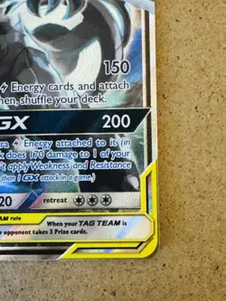 2019 Pokemon Pikachu & Zekrom GX Full Art #SM168 Near Mint or Better - Image 5