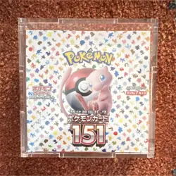 SEALED Pokemon 151 Japanese Booster Box Mew SV2a Pokemon TCG 2023 - Image 1