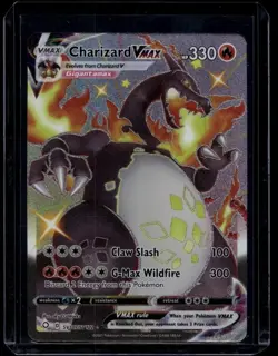 Pokemon TCG Charizard Vmax SV107/SV122 Shining Fates Shiny Vault NM - Image 1