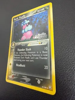 Pokemon TCG Dark Flaaffy EX Team Rocket Returns 33 Reverse Holo Uncommon NM - Image 2