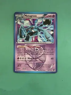 2013 Pokemon Team Plasma Metagross Plasma Freeze Holo 52/116 EX-EXMT - Image 1