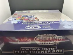 Chilling Reign ETB Ice Rider Calyrex Elite Trainer Box Sealed - Image 2