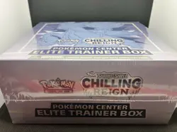 Chilling Reign ETB Ice Rider Calyrex Elite Trainer Box Sealed - Image 3