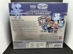 Chilling Reign ETB Ice Rider Calyrex Elite Trainer Box Sealed - Image 4