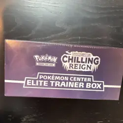 Pokemon Chilling Reign Pokemon Center Elite Trainer Box Shadow Rider 820650809712 - Image 2