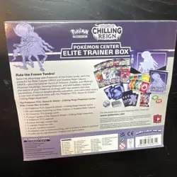 Pokemon Chilling Reign Pokemon Center Elite Trainer Box Shadow Rider 820650809712 - Image 3