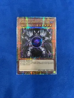 Caius The Shadow Monarch QCR RA03 First Edition Yugioh - Image 1