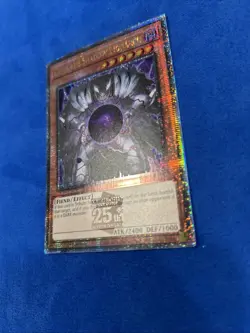 Caius The Shadow Monarch QCR RA03 First Edition Yugioh - Image 3