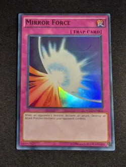 Yugioh - Mirror Force YGLD-ENB33 Unlimited Ultra Rare NM - Image 1