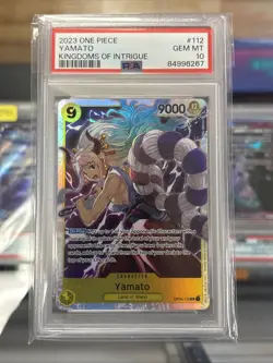 2023 One Piece Yamato OP04-112 SR PSA 10 - Image 1