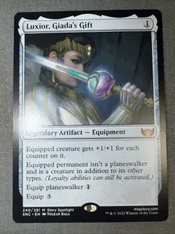 Luxior, Giada's Gift - 240/281 - Mythic - SNC - Magic the Gathering - NM / Mint - Image 1