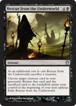 1 x Rescue from the Underworld - Foil - Theros - Light Play - MTG - Image 1