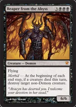 1 x Reaper from the Abyss - Innistrad - Light Play - MTG - Image 1