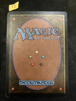 Magic The Gathering MTG Underground Sea Revised Edition Signed by Author LP - Image 2