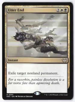 Utter End R Commander: Duskmourn: House of Horror 91 NM - Image 1