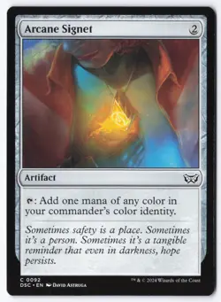 Arcane Signet C Commander: Duskmourn: House of Horror 92 NM - Image 1