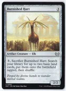 Burnished Hart U Commander: Duskmourn: House of Horror 243 NM - Image 1