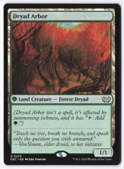 Dryad Arbor R Commander: Duskmourn: House of Horror 273 NM - Image 1