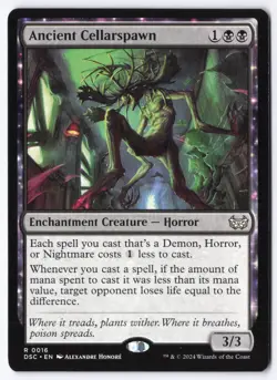 Ancient Cellarspawn R Commander: Duskmourn: House of Horror 16 NM - Image 1