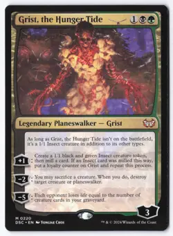 Grist, the Hunger Tide M Commander: Duskmourn: House of Horror 220 NM - Image 1