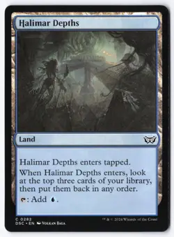 Halimar Depths C Commander: Duskmourn: House of Horror 282 NM - Image 1