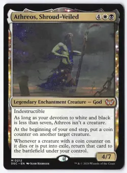 Athreos, Shroud-Veiled M Commander: Duskmourn: House of Horror 212 NM - Image 1