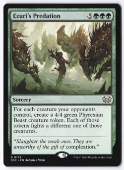 Ezuri's Predation R Commander: Duskmourn: House of Horror 178 NM - Image 1